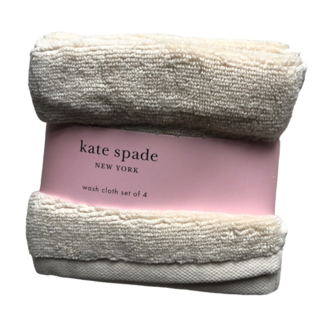 Kate Spade Wash Cloths TAN